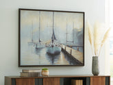 Hoover Furniture Outlet - Ashley Furniture - Worthney Wall Art - Wall Art - A8000457